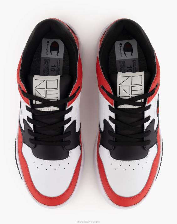 Champion moški nizki čevlji z80 2B84906 bela/rdeča/črna