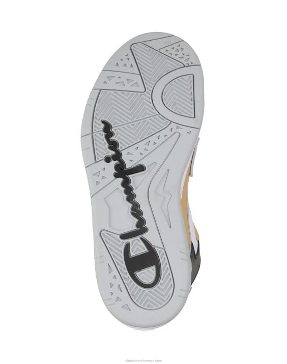 Champion moški rezone drill hi čevlji 2B84918 belo/črno/rjavo