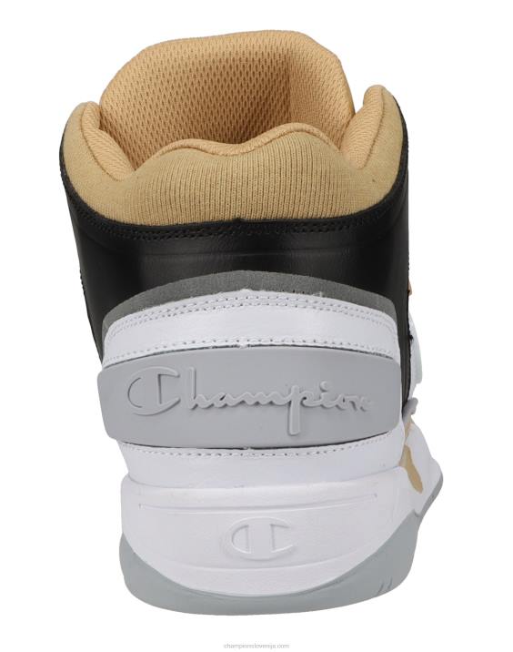 Champion moški rezone drill hi čevlji 2B84918 belo/črno/rjavo