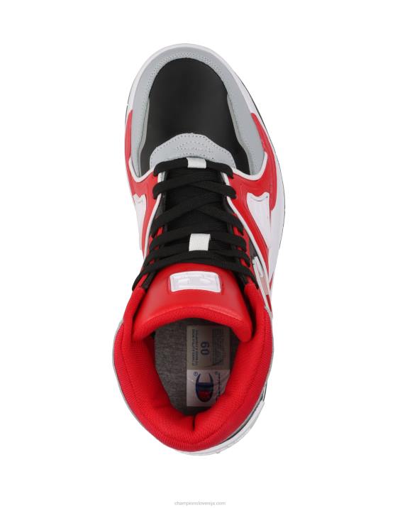 Champion moški rezone drill hi čevlji 2B84919 siva/črna/škrlatna