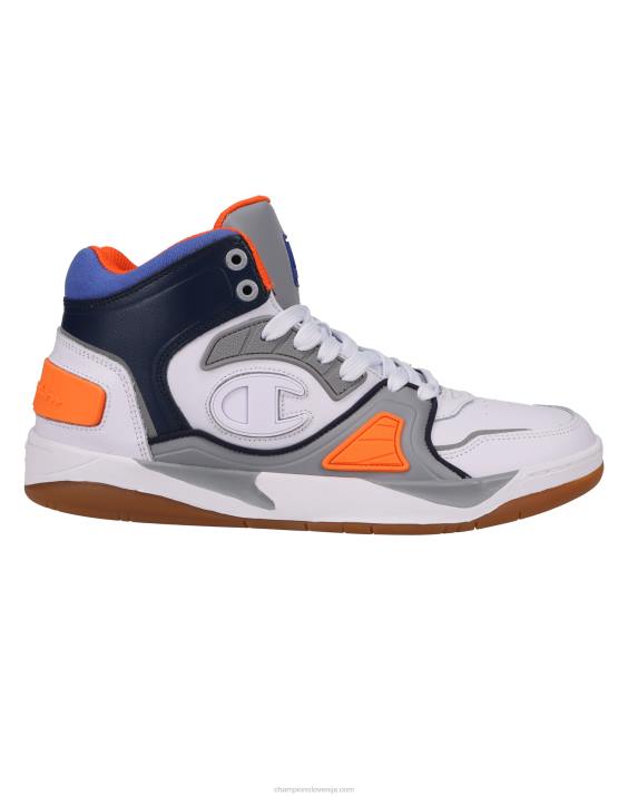 Champion moški rezone drill hi čevlji 2B84920 bela/siva/mornarsko modra
