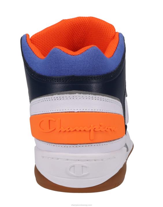 Champion moški rezone drill hi čevlji 2B84920 bela/siva/mornarsko modra