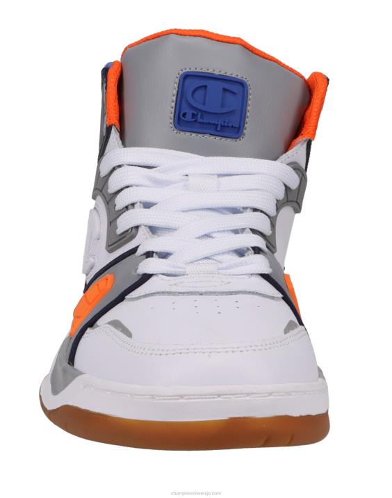 Champion moški rezone drill hi čevlji 2B84920 bela/siva/mornarsko modra