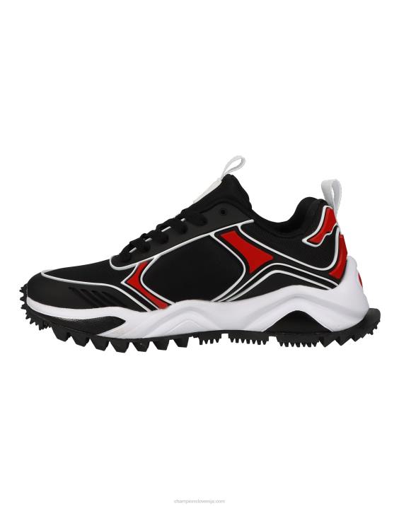 Champion9318 extreme lr veliki otroški čevlji 2B841933 črna/škrlatna/bela