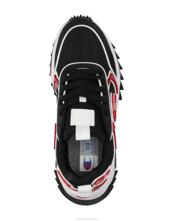 Champion9318 extreme lr veliki otroški čevlji 2B841933 črna/škrlatna/bela