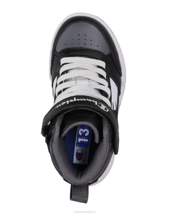 Championarena hi mali otroški čevlji 2B841935 črno/bela/nevihtna noč